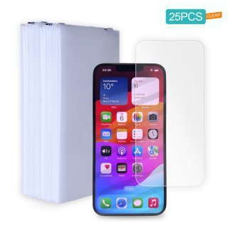 [25 Pack] Tempered Glass Screen Protector for iPhone 16e/ 14/ 13/ 13 Pro