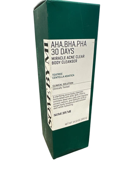 SOME BY MI AHA BHA PHA 30 Days Miracle Acne Clear Body Cleanser 13.5oz