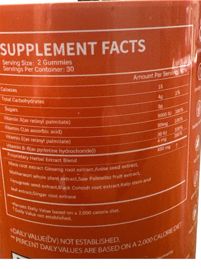 ESUNM Breast Gummies Collagen Supplement 60 Count Vegan