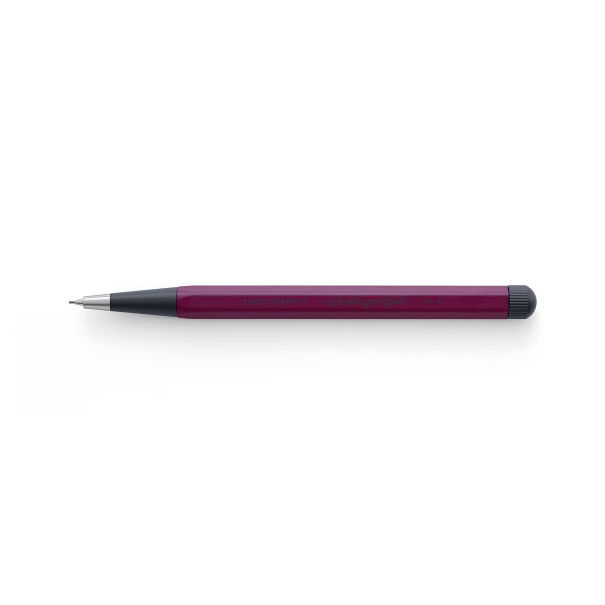 LEUCHTTURM1917 - Drehgriffel Mechanical Pencil - Refillable Writing Stylus with 0.7 mm HB Graphite Lead (Light Grey)
