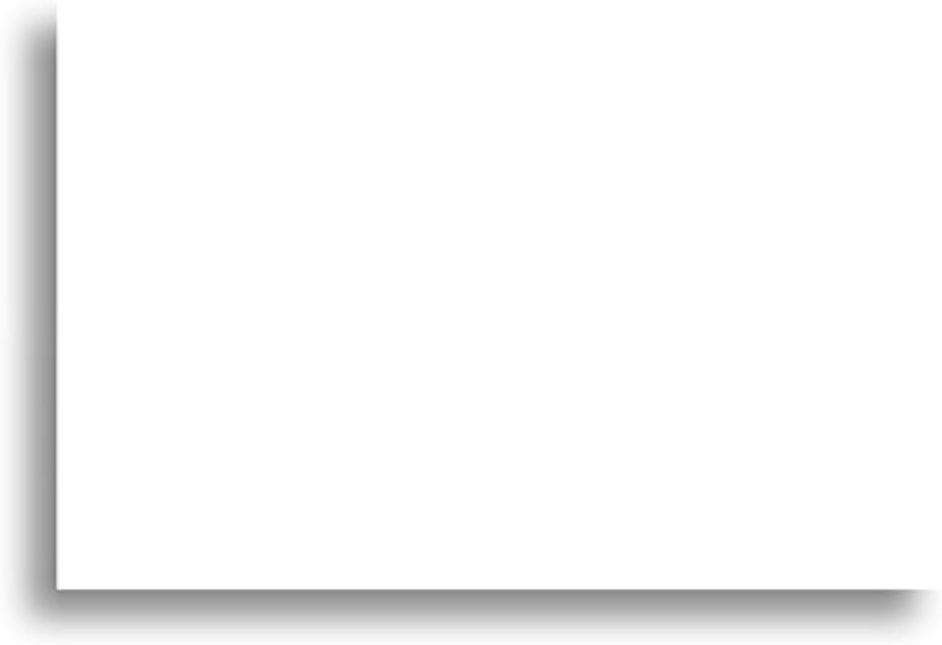 Home Advantage 4x6 Blank Index Cards - 50 Pack of Heavy Duty Bleed Proof Notecards & Flashcards