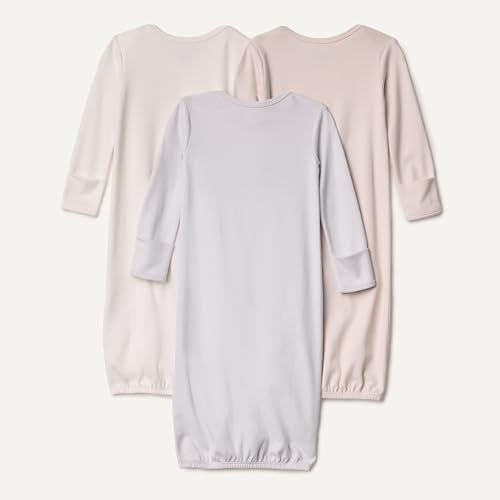 Amazon Essentials Unisex-Baby Long Sleeve Sleeper Cotton Gown