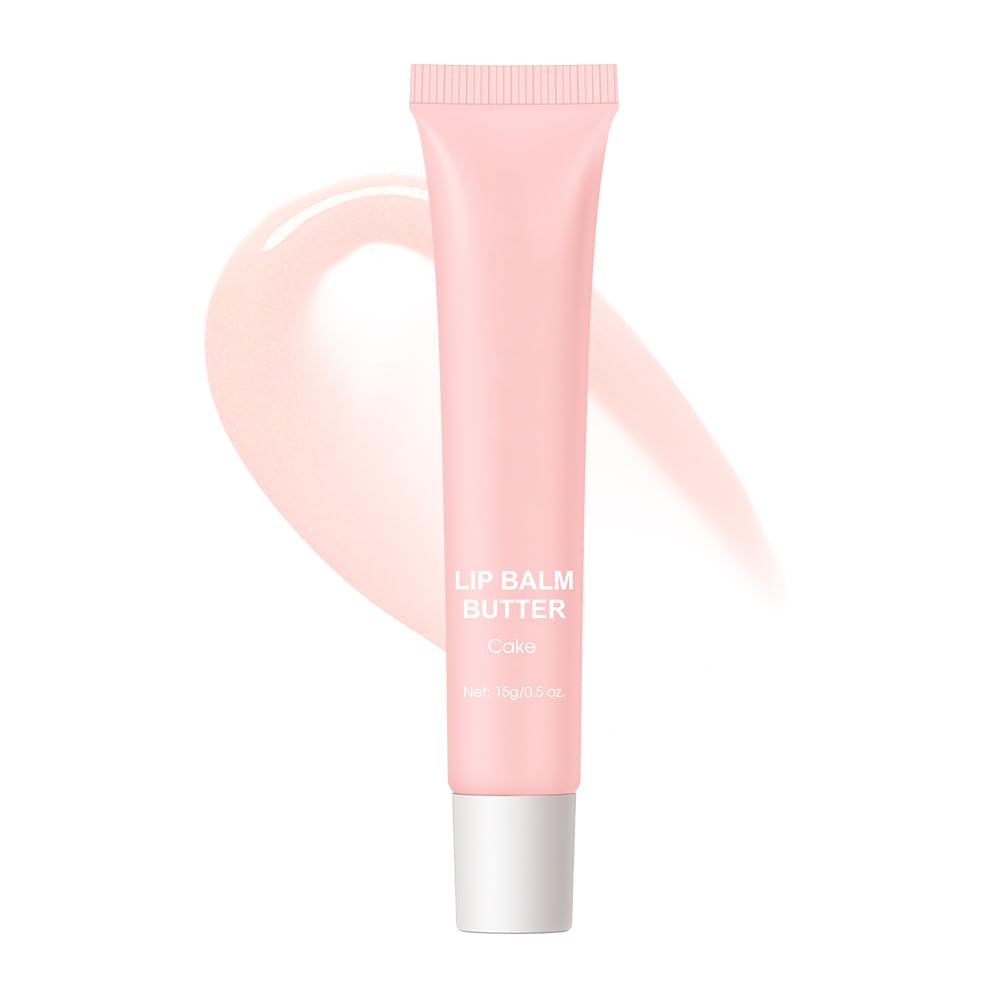 Summer Butter Lip Balm, Moisturizing Hydrating Natural Lip Care, Rich in Nutrients for Soft Smooth Lips (4 Colors)