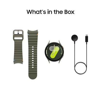 SAMSUNG Galaxy Watch 7 40mm Bluetooth AI Smartwatch w/Energy Score, Wellness Tips, Heart Rate Tracking, Sleep Monitor, Fitness Tracker, 2024, Cream [US Version, 1Yr Manufacturer Warranty]