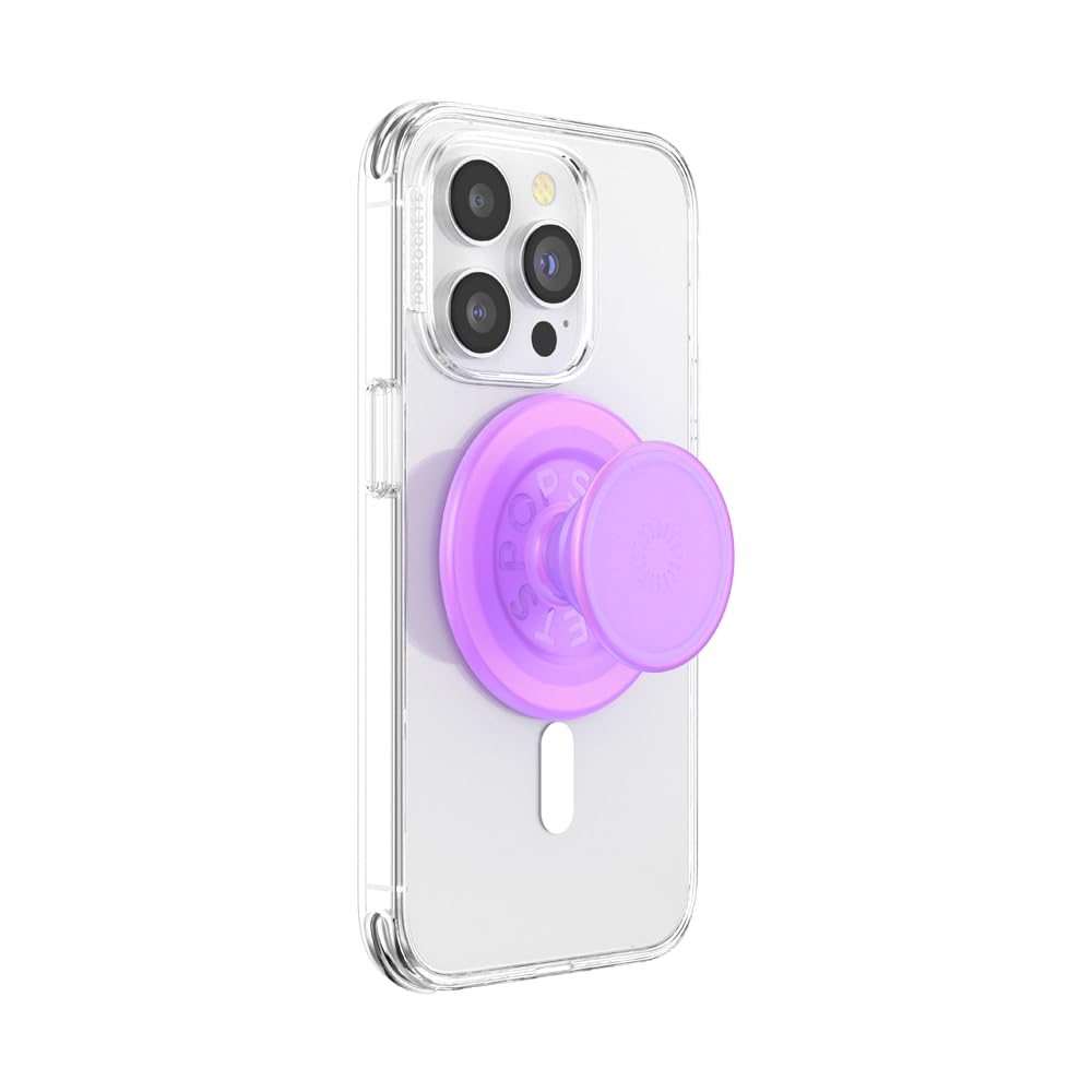 ​​​​PopSockets Phone Grip with Expanding Kickstand, Adhesive Grip - Black