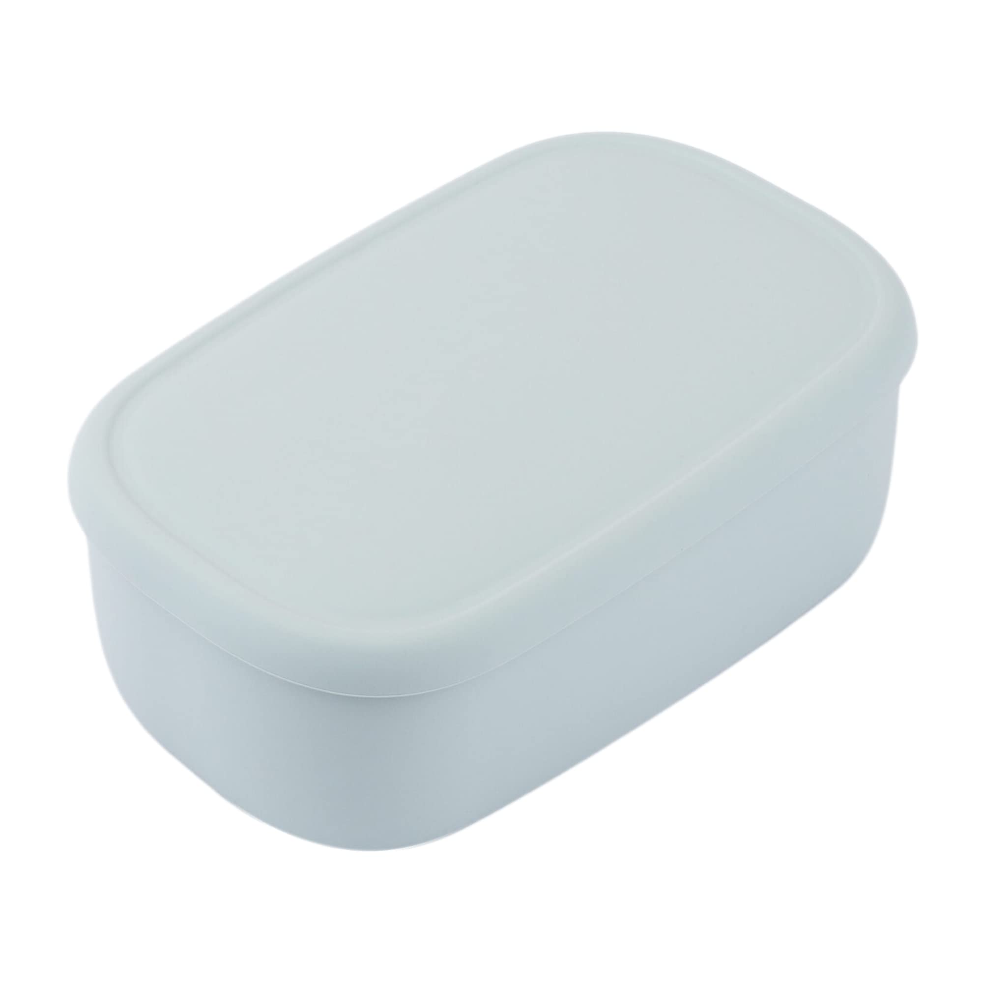 BLUE GINKGO Nesting Silicone Containers - Set of 3 Hard-Shell Silicone Food Storage Containers | BPA Free, Airtight, Dishwasher and Freezer Safe (6.7oz, 10oz, 20oz) - Yellow