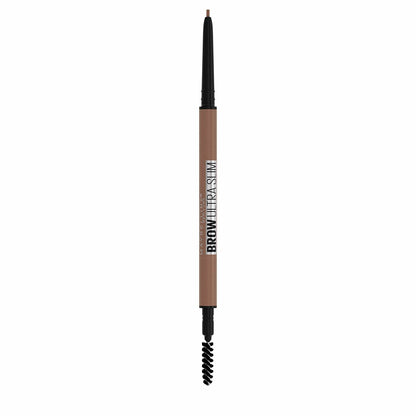 Maybelline Express Brow Ultra Slim Eyebrow Makeup, Brow Pencil with Precision Tip and Spoolie for Defined Eyebrows, Soft Brown, 1 Count