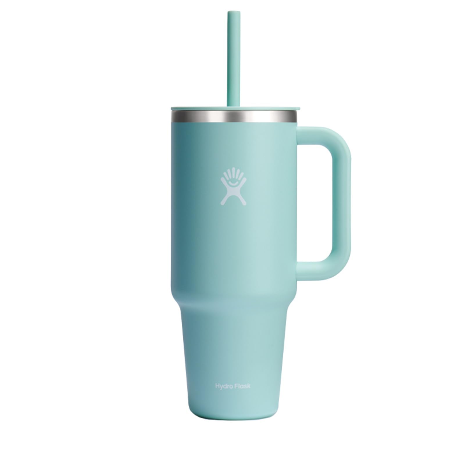 Hydro Flask 32 Oz Travel Tumbler with Handle, Lid and Straw - Insulated Stainless Steel in Holiday Punch