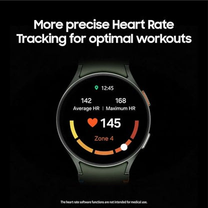 SAMSUNG Galaxy Watch 7 40mm Bluetooth AI Smartwatch w/Energy Score, Wellness Tips, Heart Rate Tracking, Sleep Monitor, Fitness Tracker, 2024, Cream [US Version, 1Yr Manufacturer Warranty]