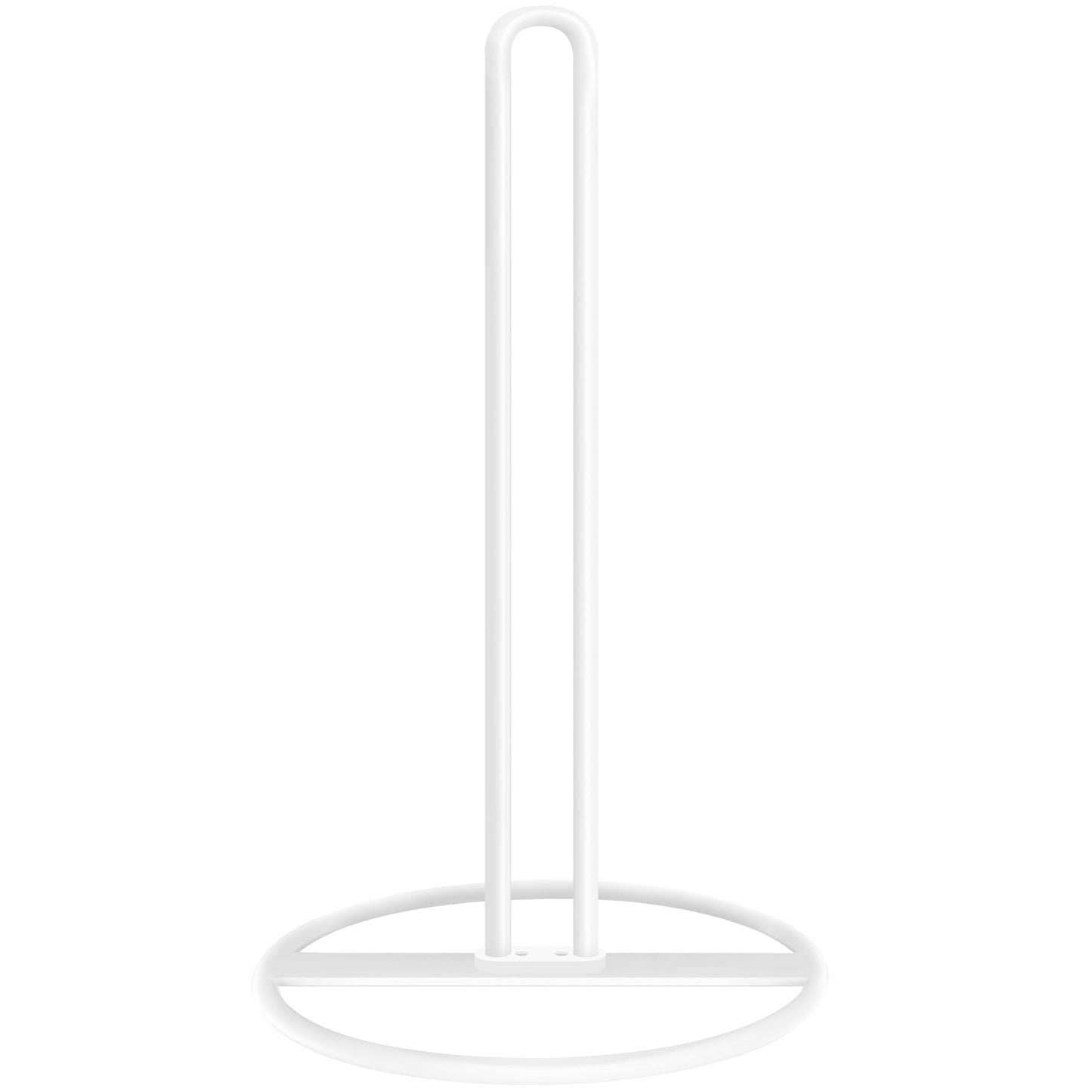 Paper Towel Holder Countertop, OBODING, Kitchen Paper Towel Stand Holder for Kitchen Organization and Storage, Paper Towel Holders for Standard and Large Size Rolls (Black)