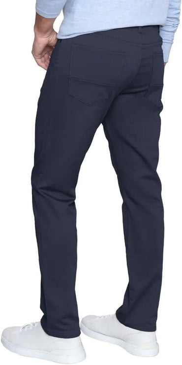 English Laundry Men’s 4 Way Stretch Fabric Straight Fit Midweight Pant