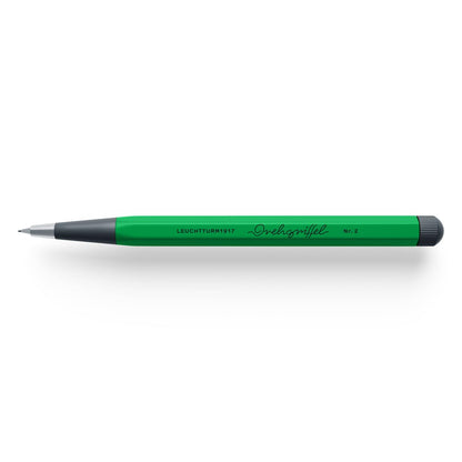 LEUCHTTURM1917 - Drehgriffel Mechanical Pencil - Refillable Writing Stylus with 0.7 mm HB Graphite Lead (Light Grey)