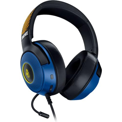 Razer Kraken V3 X Wired USB Gaming Headset: Lightweight Build - Triforce 40mm Drivers - HyperClear Cardioid Mic - 7.1 Surround Sound - Chroma RGB Lighting - Black