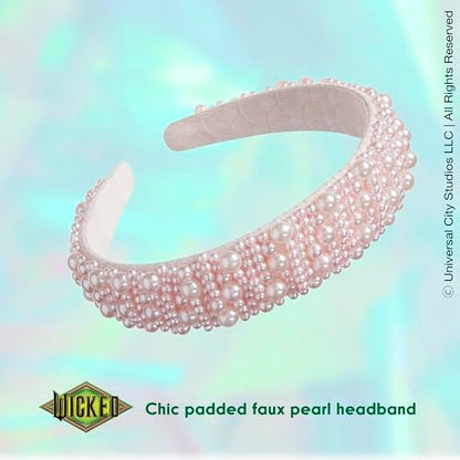 Wicked 2 Pearl Glinda Pink Headband - hair accessories for women and girls - gifts for her - Scunci by Conair