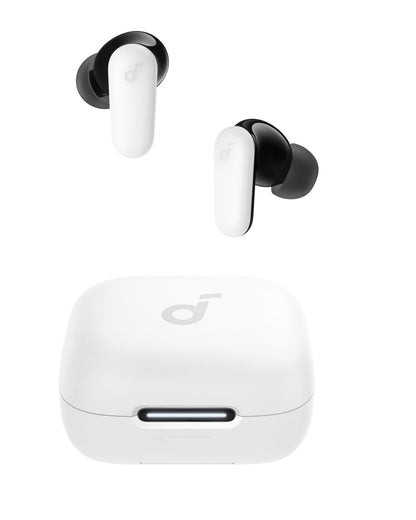 Soundcore P30i by Anker Noise Cancelling Earbuds, Strong and Smart Noise Cancelling, Powerful Bass, 45H Playtime, 2-in-1 Case and Phone Stand, IP54, Wireless Earbuds, Bluetooth 5.4 (Green)