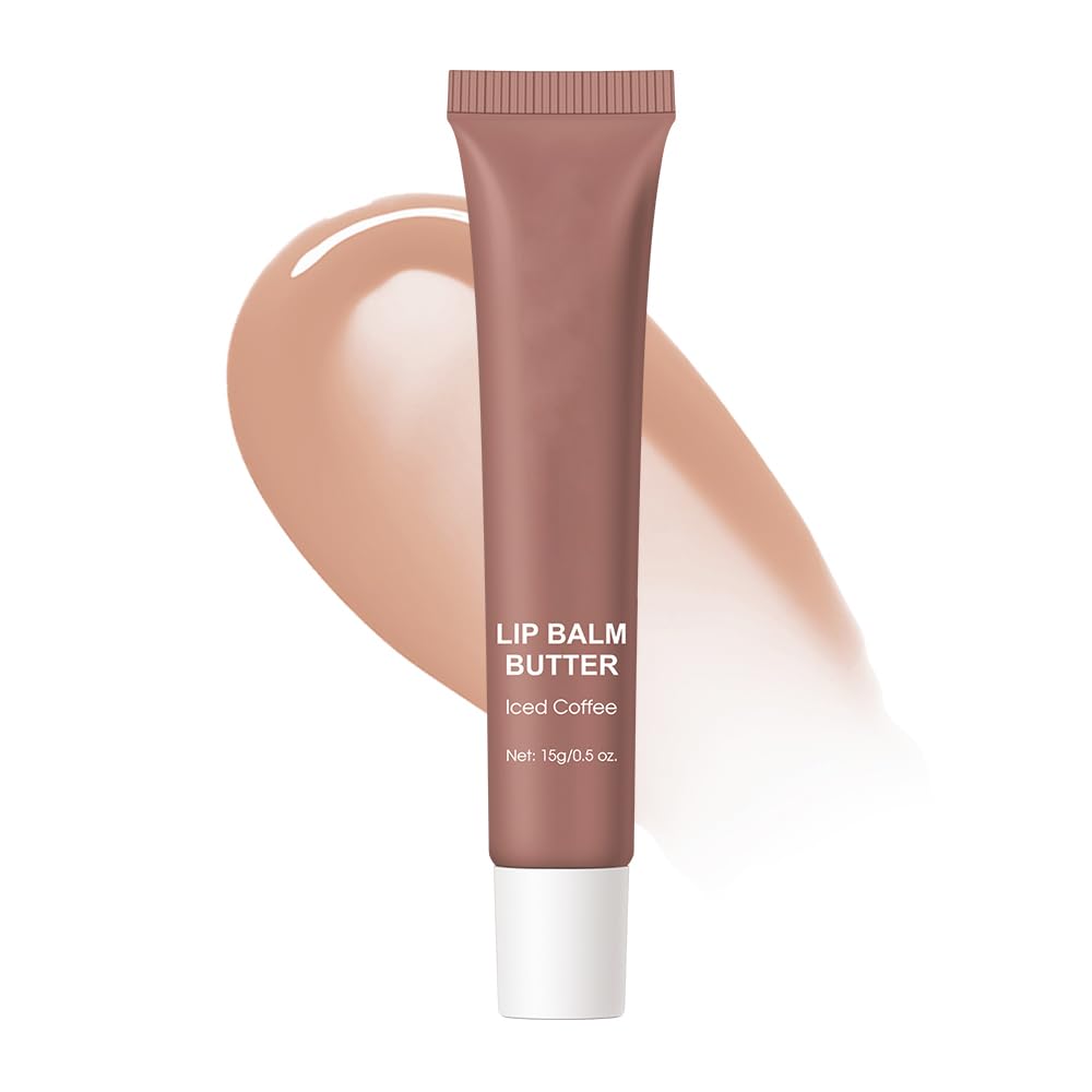 Summer Butter Lip Balm, Moisturizing Hydrating Natural Lip Care, Rich in Nutrients for Soft Smooth Lips (4 Colors)