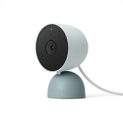 Google indoor Nest Security Cam 1080p (Wired) - 2nd Generation - Snow