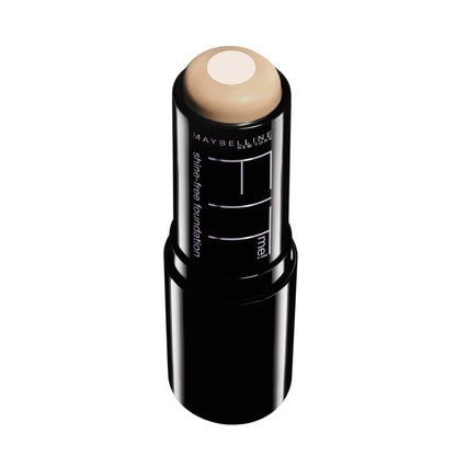 Maybelline Fit Me Shine-Free + Balance Foundation Stick, Multi-Use Face Makeup and Contour Stick For Natural, Matte Coverage, Natural Beige, 1 Count