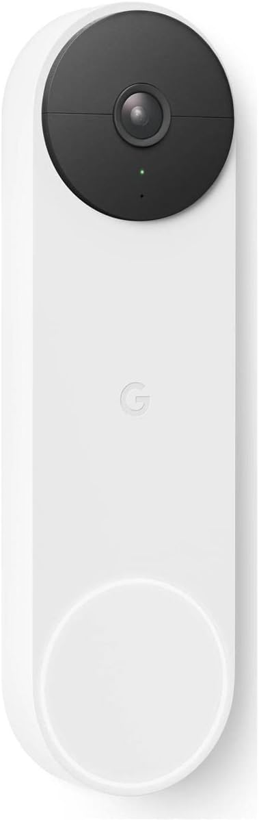 Google Nest Doorbell (Battery) - Snow