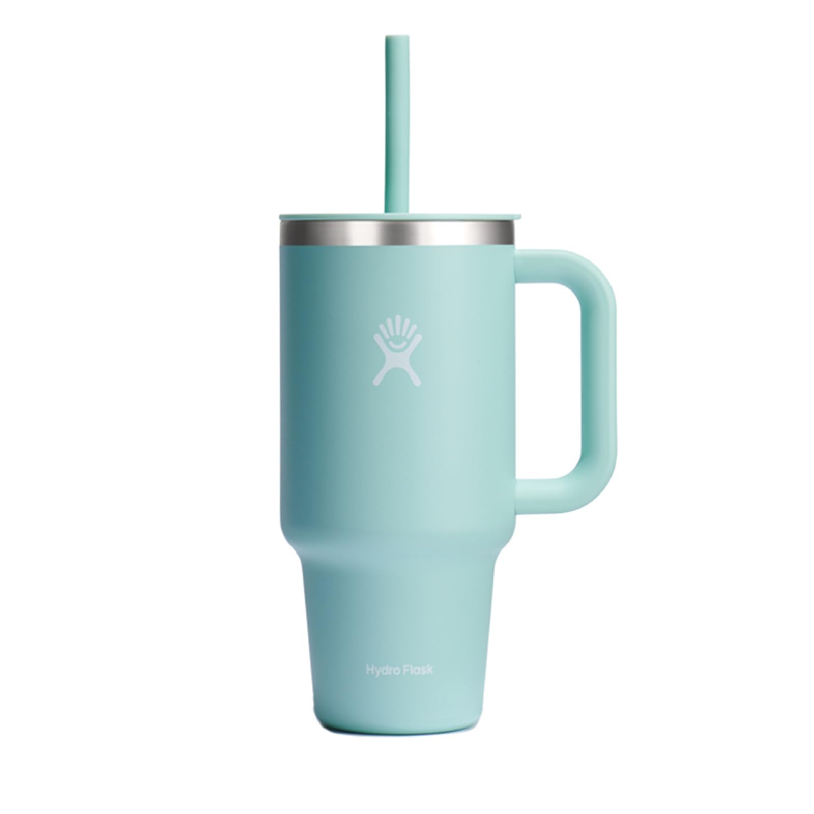 Hydro Flask 32 Oz Travel Tumbler with Handle, Lid and Straw - Insulated Stainless Steel in Holiday Punch