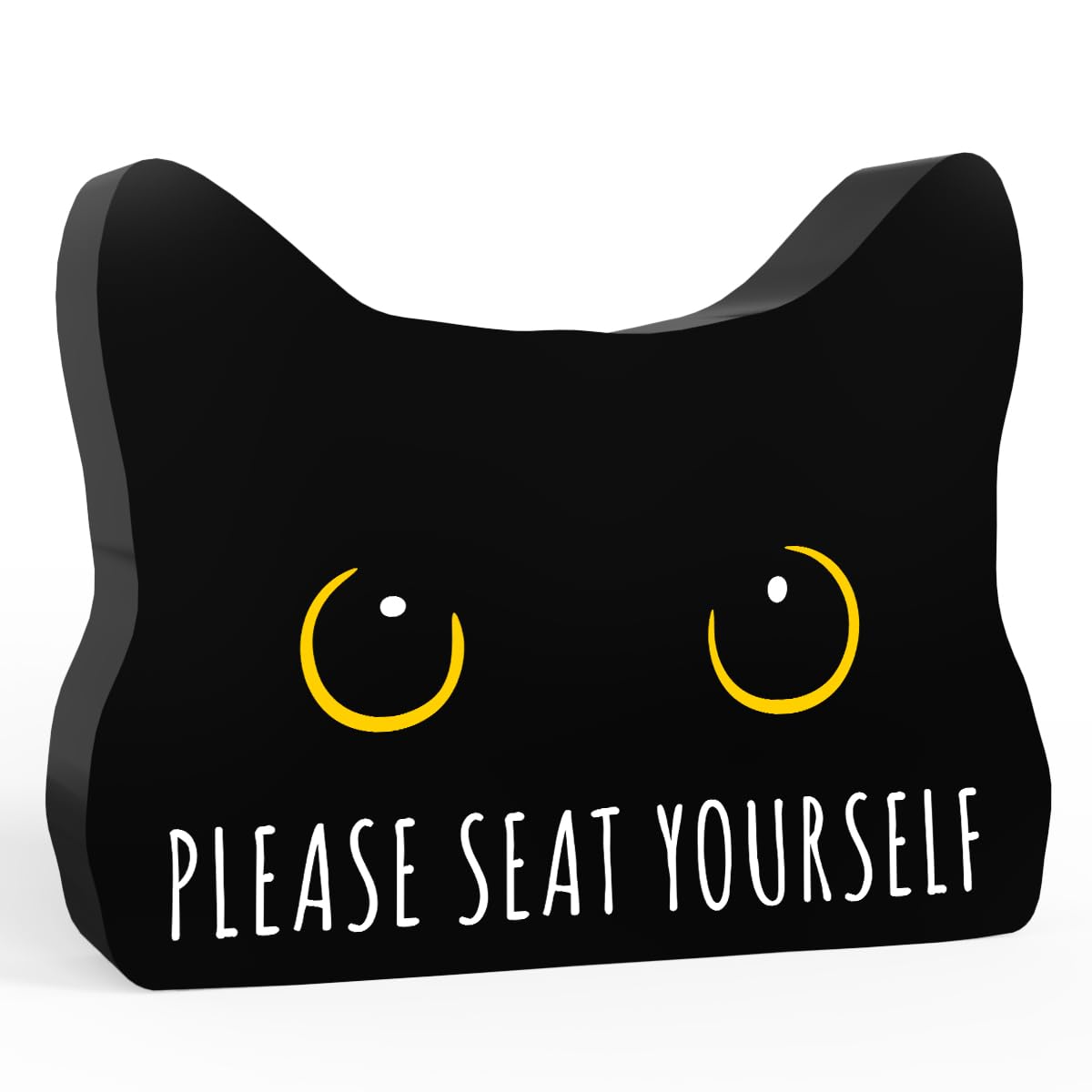 Black Cat Decor Halloween Cat Bathroom Decor Are You Pooping Funny Bathroom Acrylic Decors Sign Cat for Home Bathrooms Cats Lover Gifts For Women Men Halloween Christmas