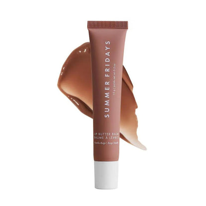 Summer Fridays Tinted Lip Butter Balm - Conditioning Vegan Lip Balm for Instant Moisture, Shine & Hydration - Sheer-Tinted, Soothing Skincare - Pink Sugar (.5 Oz)