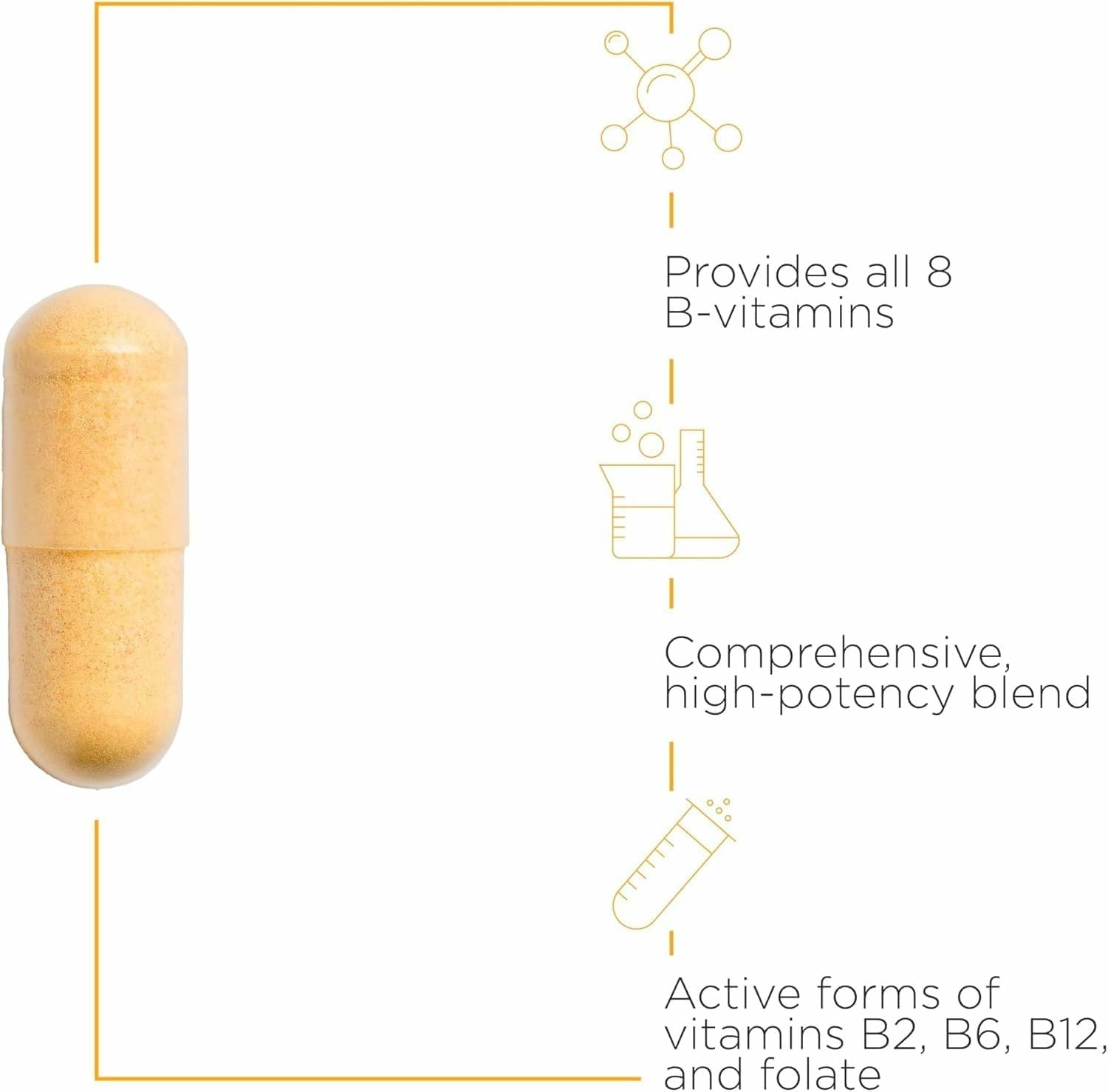 Integrative Therapeutics Active B-Complex - Cellular Energy & Heart Health Support with Vitamins B2, B6 & B12* - Supports Nervous & Immune Systems* - Dairy-Free & Gluten-Free - 60 Capsules
