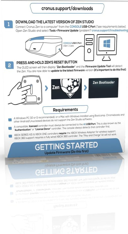 Cronus Zen Controller Emulator for Xbox, PlayStation, Nintendo and PC (CM00053)