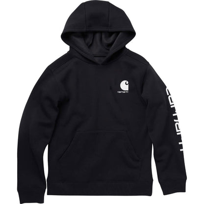 Carhartt Boys' Long-Sleeve Hooded Graphic Sweatshirt