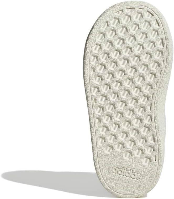adidas Baby-Boy's Grand Court 2.0 Elastic Lace & Strap Sneaker