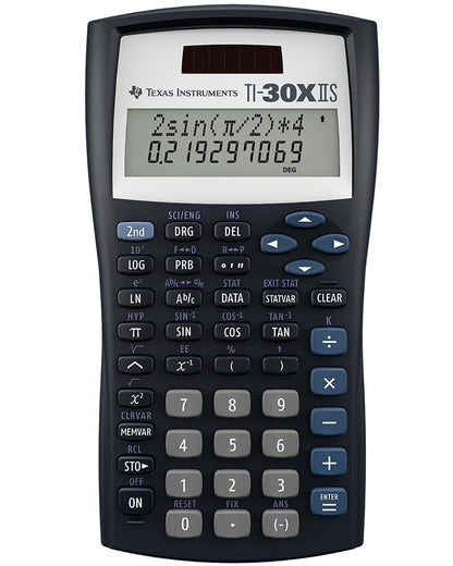 Texas Instruments TI-30XIIS Scientific Calculator, White