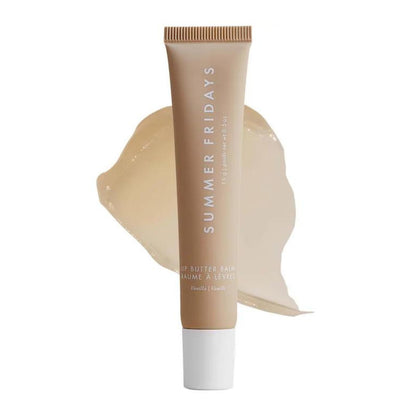Summer Fridays Tinted Lip Butter Balm - Conditioning Vegan Lip Balm for Instant Moisture, Shine & Hydration - Sheer-Tinted, Soothing Skincare - Pink Sugar (.5 Oz)