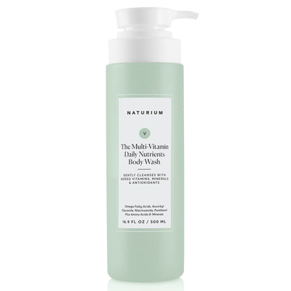 Naturium The Smoother Glycolic Acid Exfoliating Body Wash, Soft & Smoothing Cleanser, 16.9 oz
