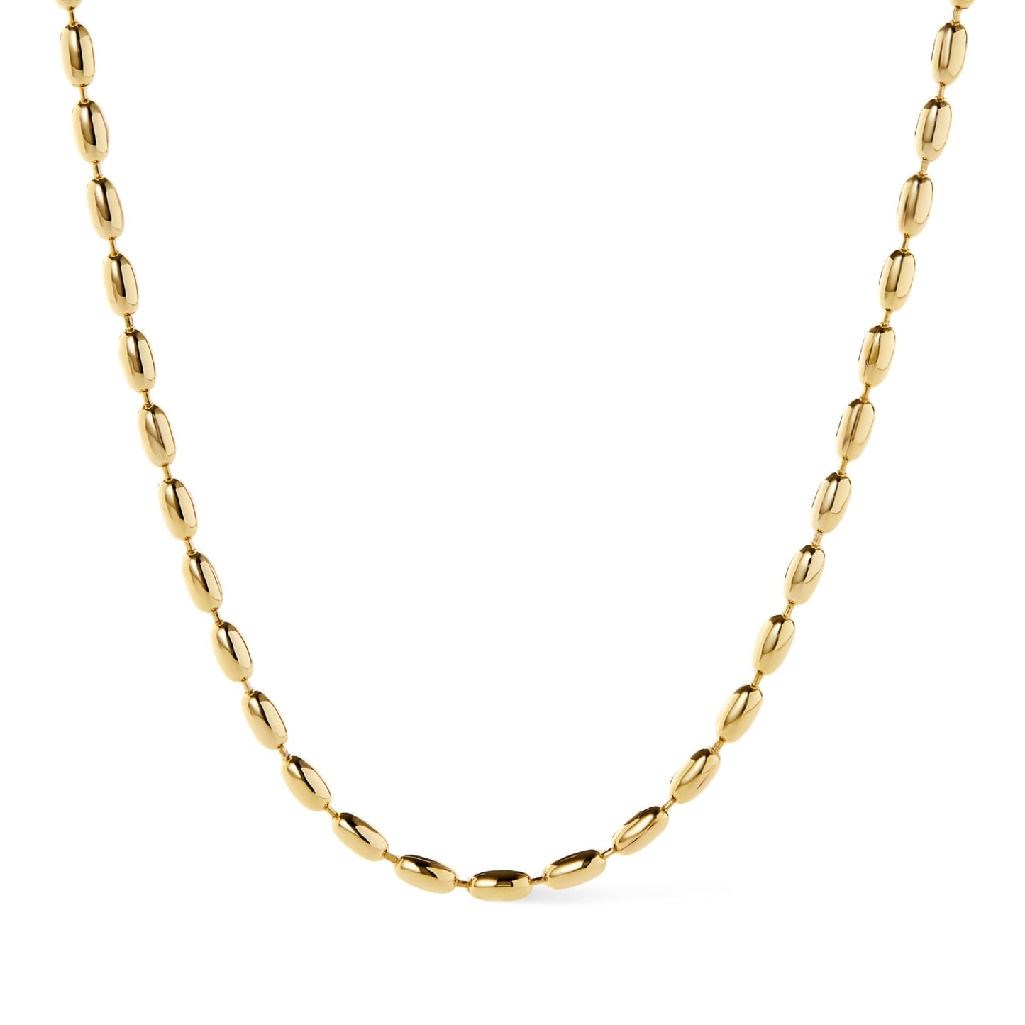 Ana Luisa Jewelry Gold Plated Chain Necklaces for Women - Assorted 14K Gold Plated Styles, Hypoallergenic Jewelry - Dainty Layering Trendy Styles with Herringbone & Paperclip Designs - Gifts for Women