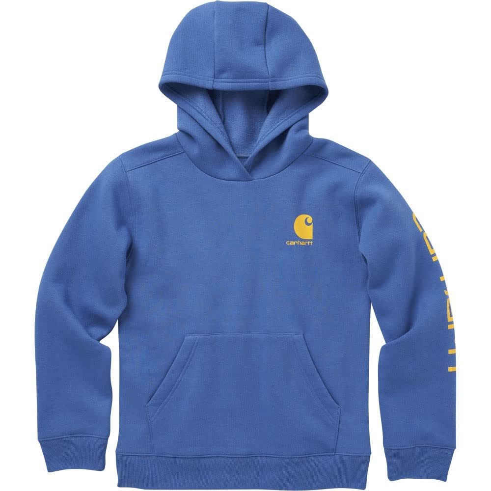 Carhartt Boys' Long-Sleeve Hooded Graphic Sweatshirt