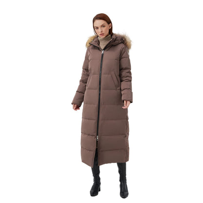 Fitouch Women's Waukee Long Down Coat Parka Jacket | 750+ Fill Power | Full-Length