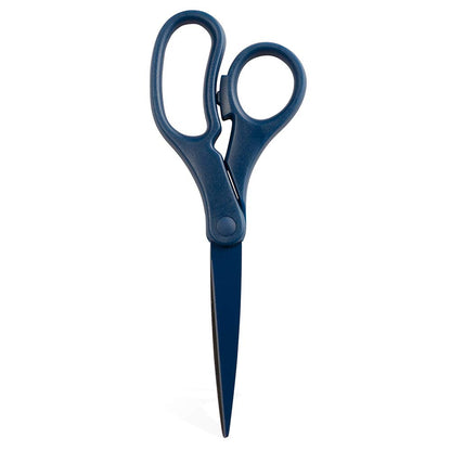 JAM PAPER Multi-Purpose Precision Scissors - 8 Inch - Neon Lime Green - Ergonomic Handle & Stainless Steel Blades - Sold Individually