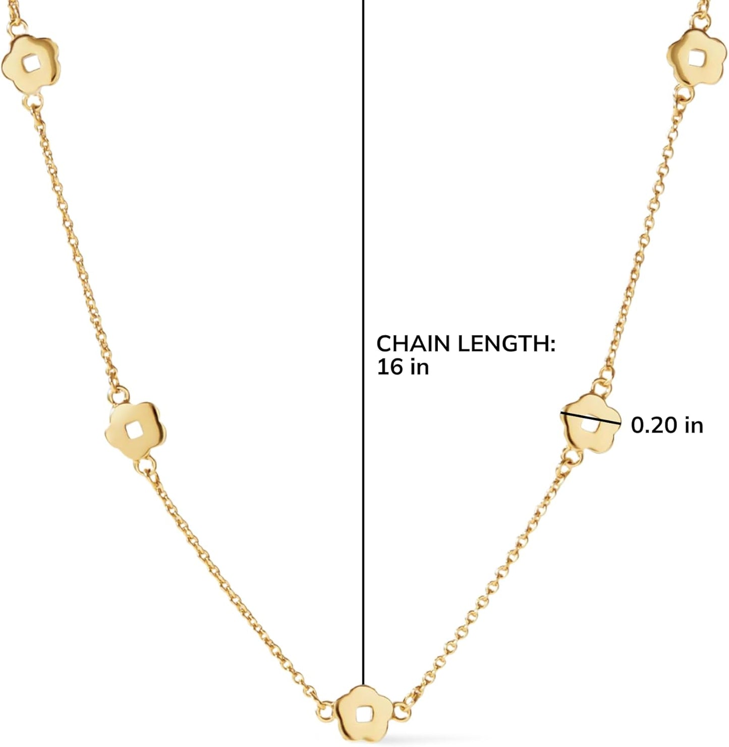 Ana Luisa Jewelry Gold Plated Chain Necklaces for Women - Assorted 14K Gold Plated Styles, Hypoallergenic Jewelry - Dainty Layering Trendy Styles with Herringbone & Paperclip Designs - Gifts for Women