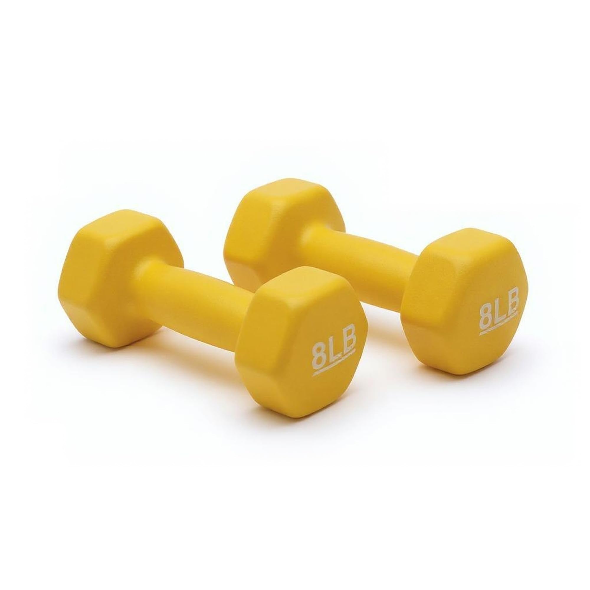 Amazon Basics Neoprene Dumbbell Hand Weights for Exercise and Muscle Toning