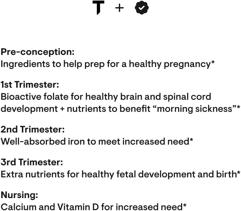THORNE - Basic Prenatal - Well-Researched Folate Multi for Pregnant and Nursing Women Includes 18 Vitamins and Minerals, Plus Choline - 90 Capsules - 30 Servings