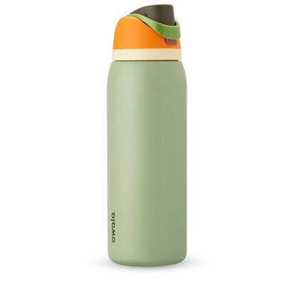 Owala FreeSip Insulated Stainless Steel Water Bottle with Straw for Sports, Travel, and School BPA-Free Sports Water Bottle, 24 oz, Beach House