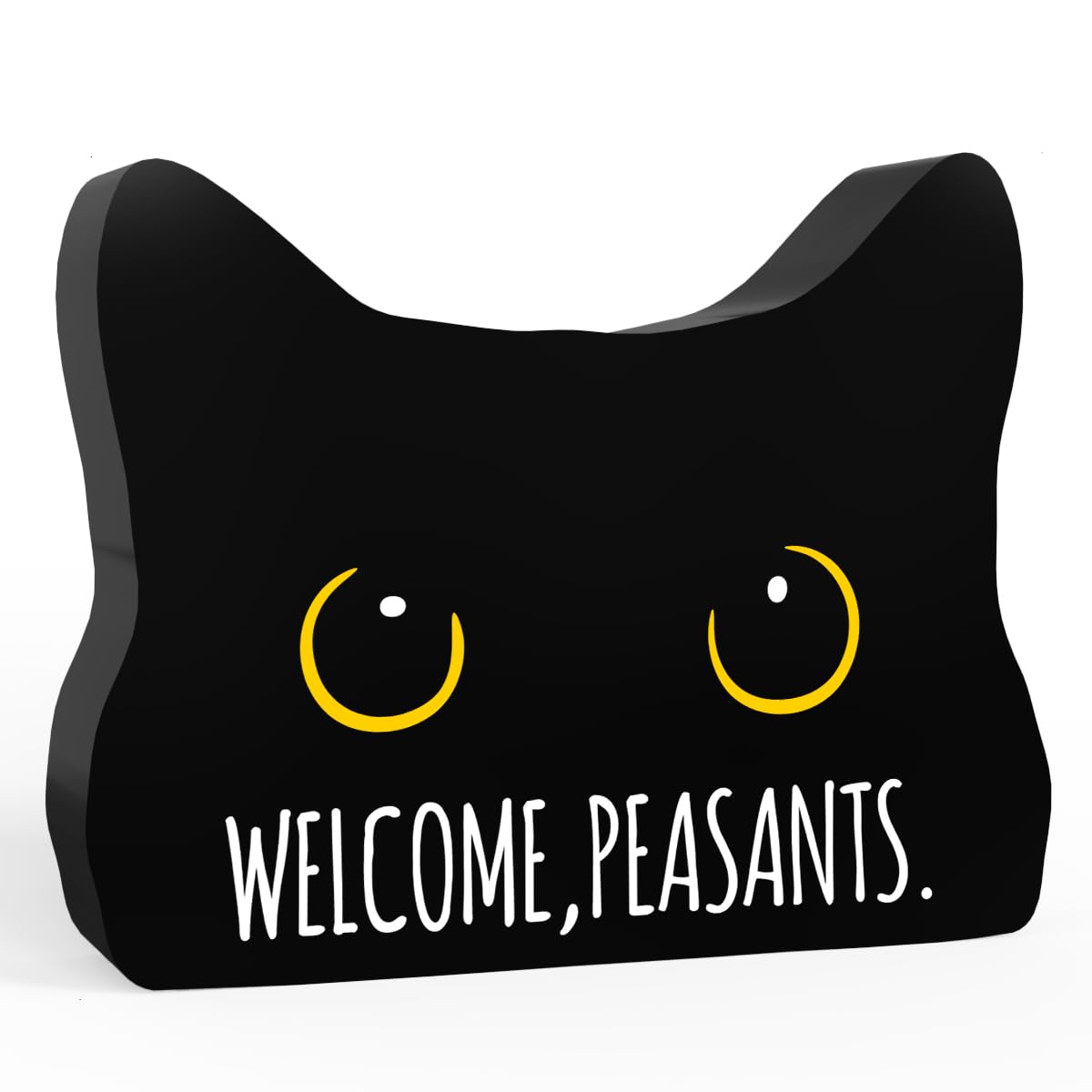 Black Cat Decor Halloween Cat Bathroom Decor Are You Pooping Funny Bathroom Acrylic Decors Sign Cat for Home Bathrooms Cats Lover Gifts For Women Men Halloween Christmas