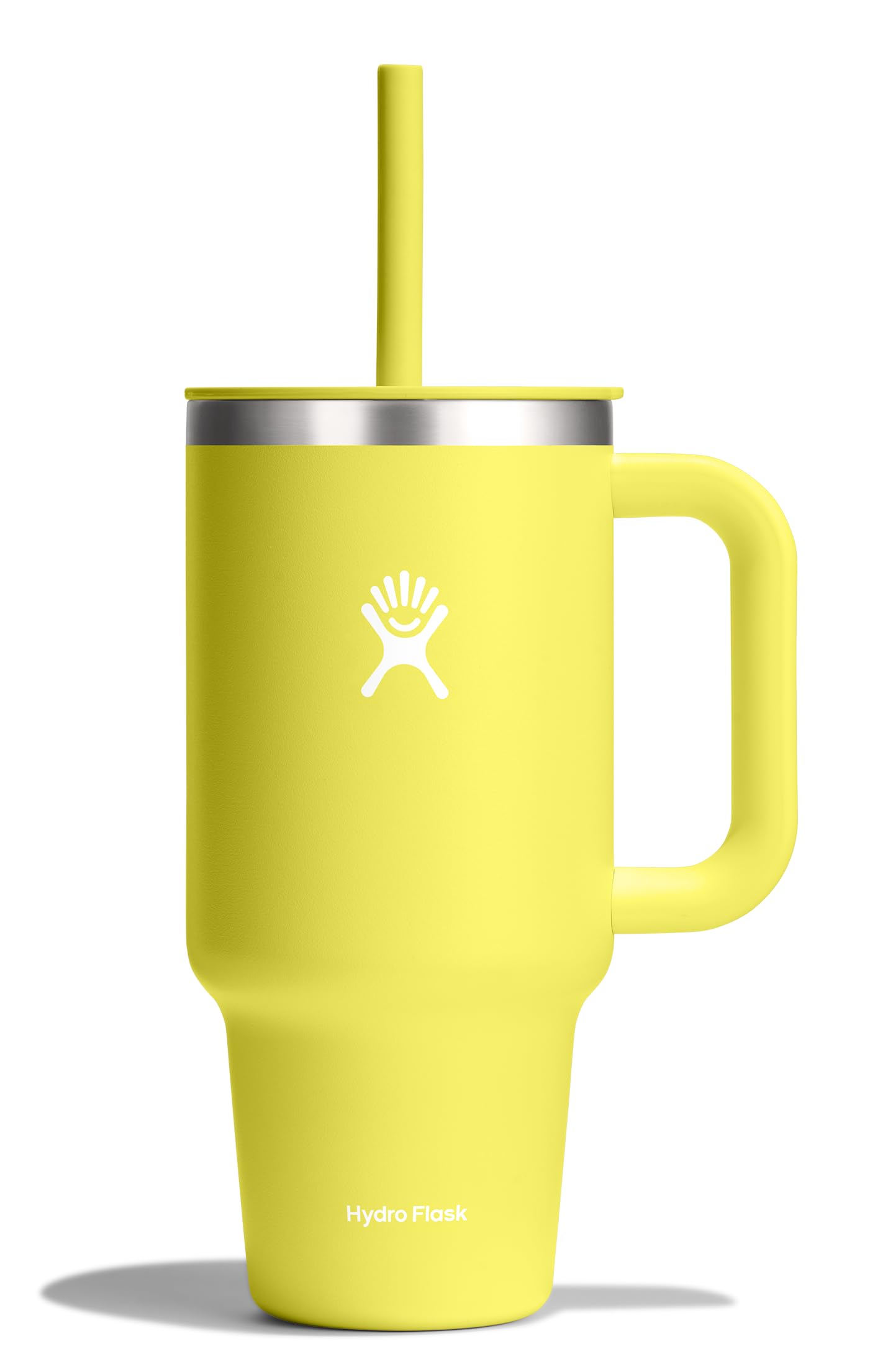 Hydro Flask 32 Oz Travel Tumbler with Handle, Lid and Straw - Insulated Stainless Steel in Holiday Punch