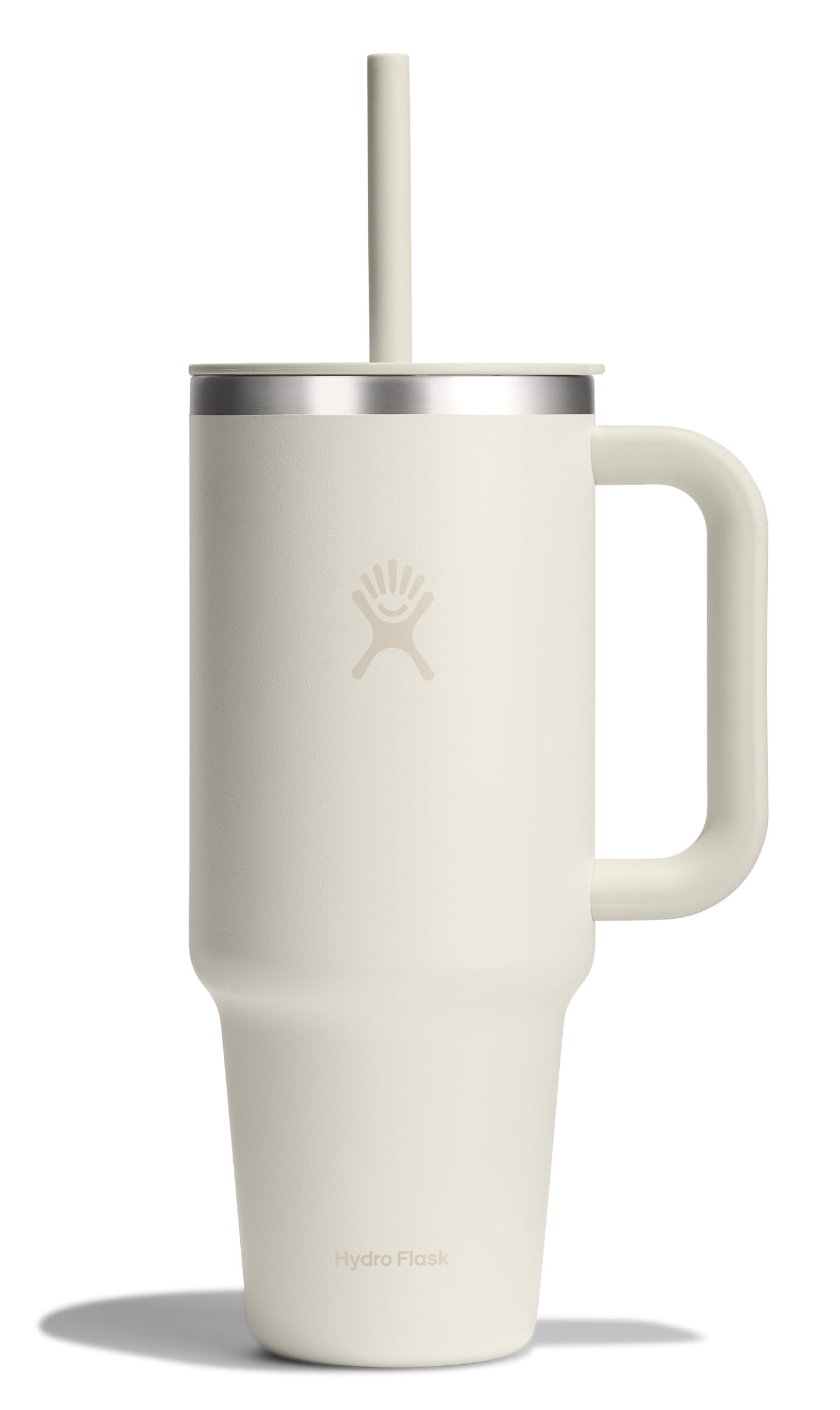 Hydro Flask 32 Oz Travel Tumbler with Handle, Lid and Straw - Insulated Stainless Steel in Holiday Punch