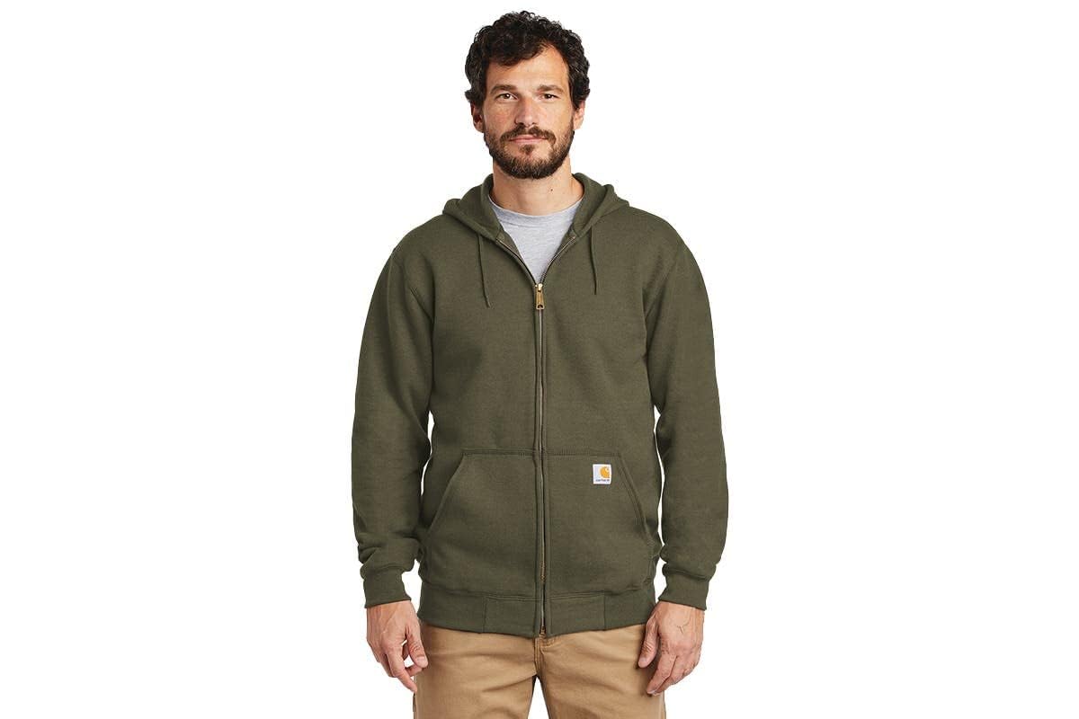 Carhartt Men's K122 Loose Fit Midweight Full-Zip Sweatshirt
