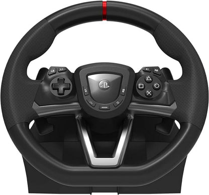 HORI Racing Wheel Apex for Playstation 5, PlayStation 4 and PC - Officially Licensed by Sony - Compatible with Gran Turismo 7