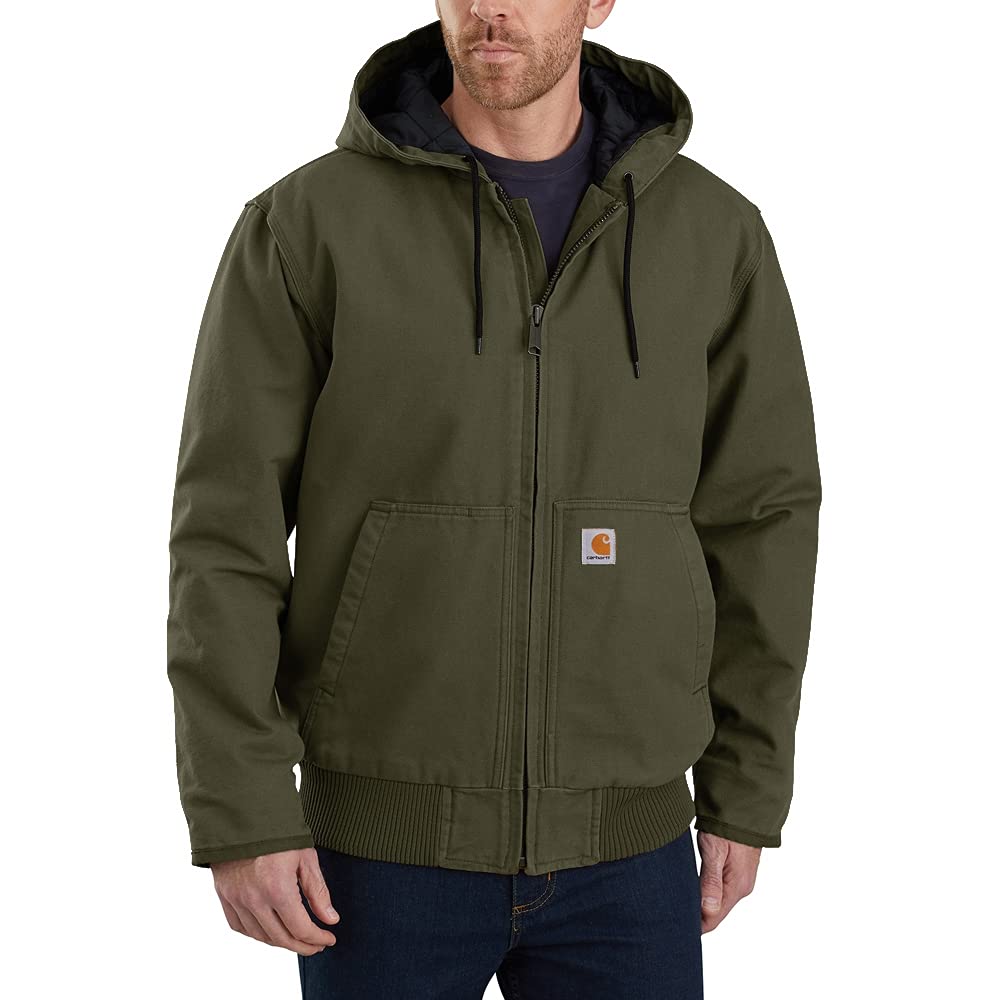 Carhartt Men's Loose Fit Washed Duck Insulated Active Jacket