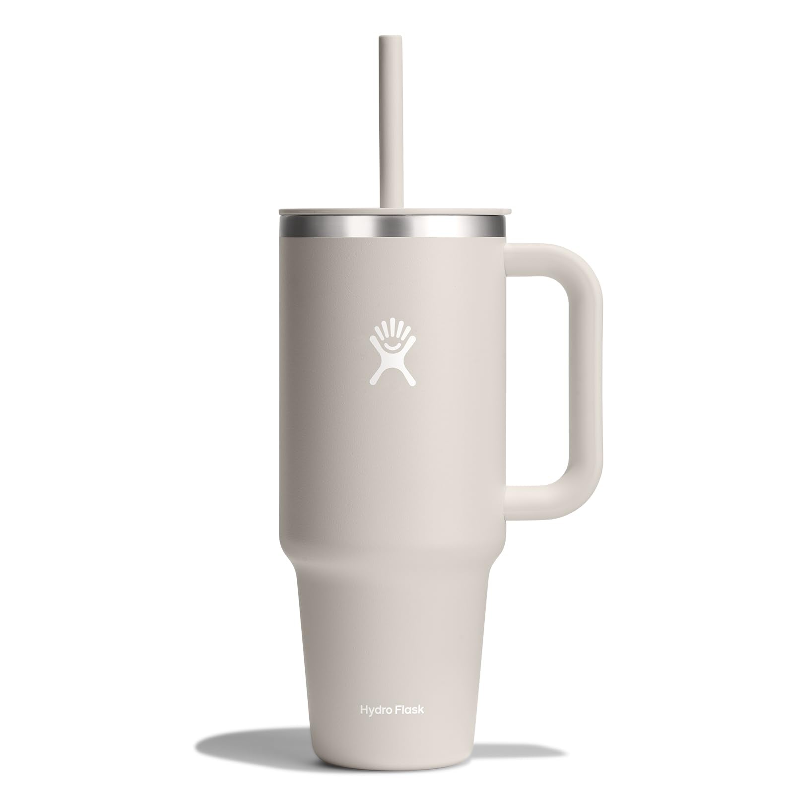 Hydro Flask 32 Oz Travel Tumbler with Handle, Lid and Straw - Insulated Stainless Steel in Holiday Punch