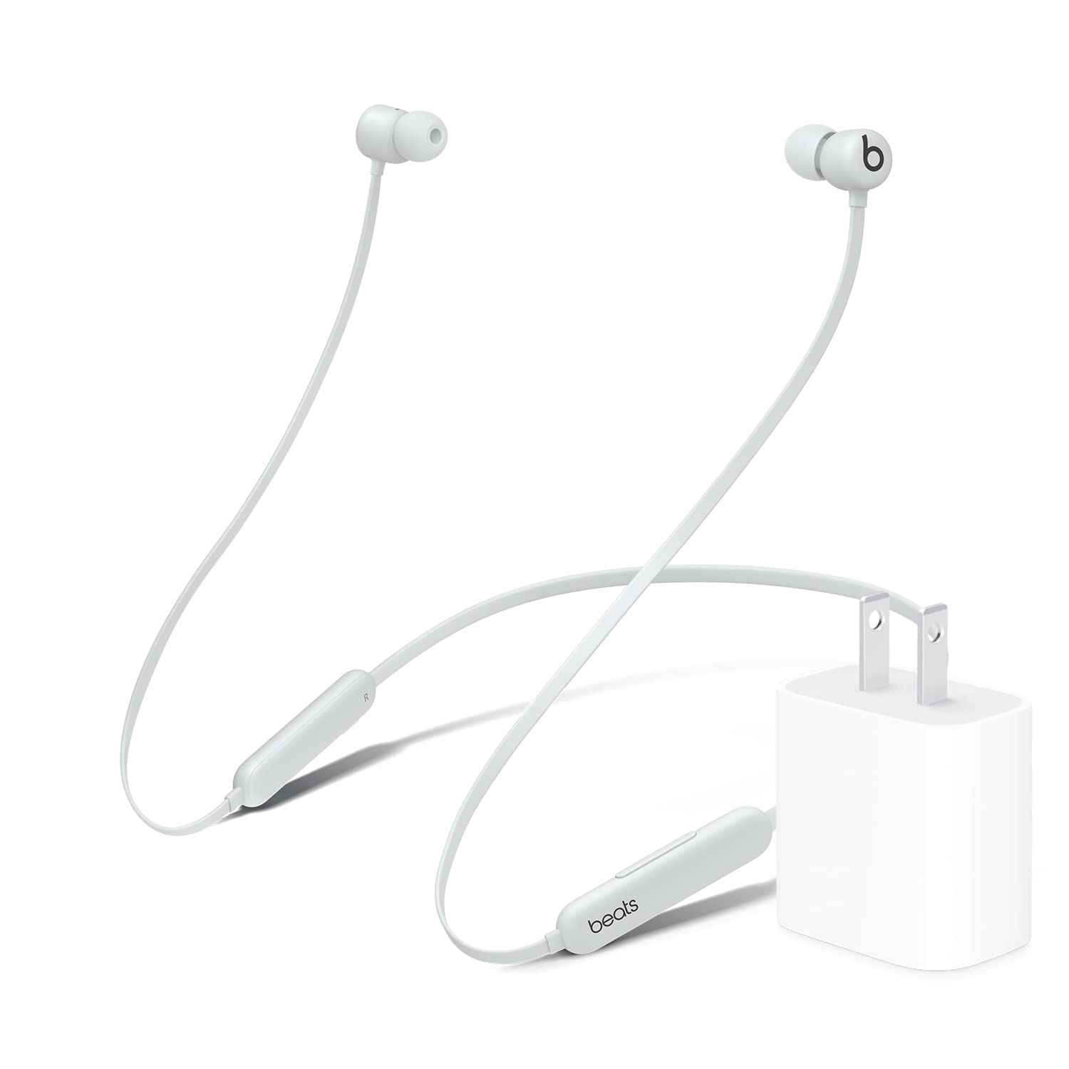 Beats Flex Wireless Earbuds - Apple W1 Headphone Chip, Magnetic Earphones, Class 1 Bluetooth, 12 Hours of Listening Time, Built-in Microphone - Black