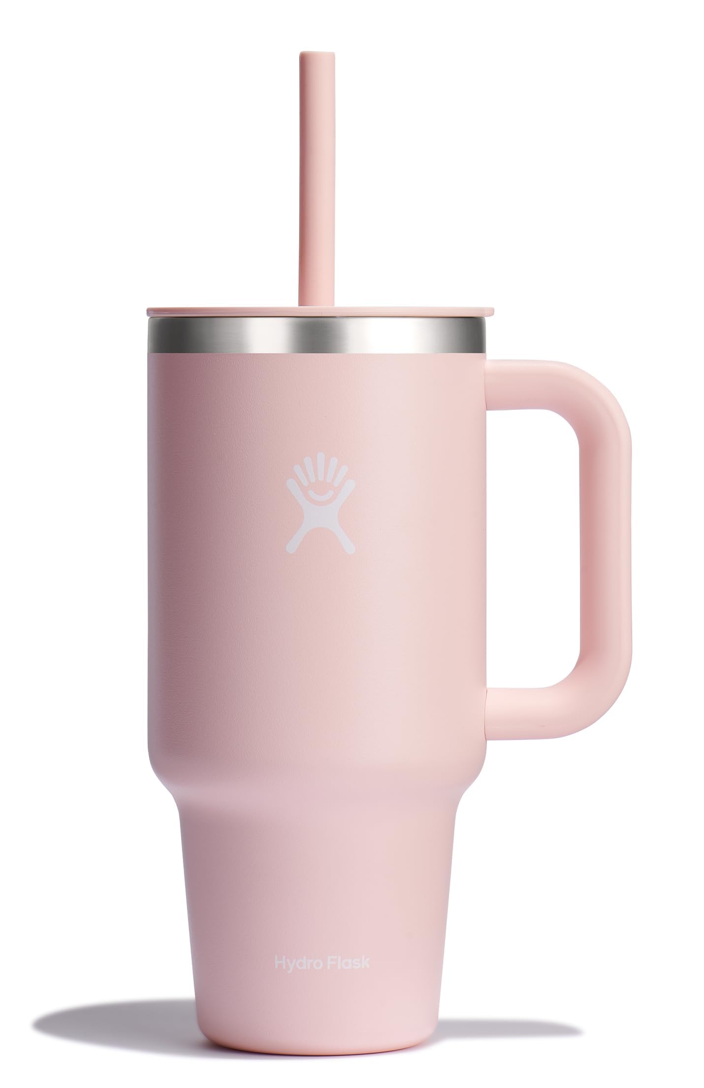 Hydro Flask 32 Oz Travel Tumbler with Handle, Lid and Straw - Insulated Stainless Steel in Holiday Punch